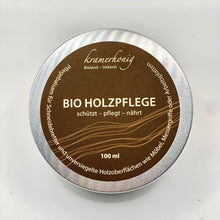 Lade das Bild in den Galerie-Viewer, Holzpflegebalsam mit Bio-Leinenöl und Bienenwachs